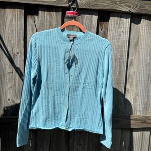 Mendocino Sky Blue Knit Cardigan